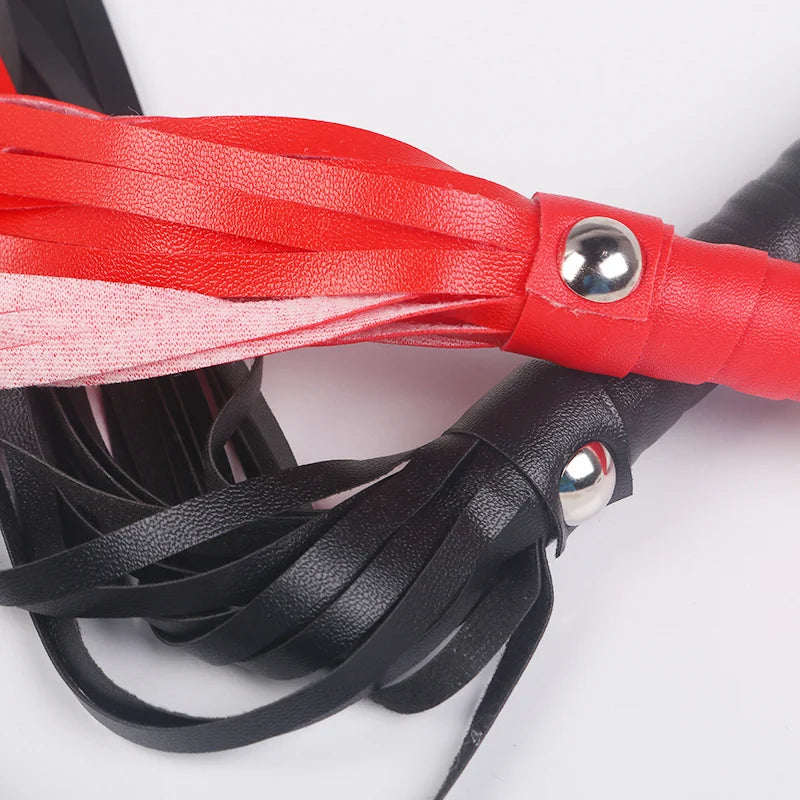 1pc Adult Sex Toys, Sm Training, Punishment Tools, Black Small Leather Whips  couples adult sex card game