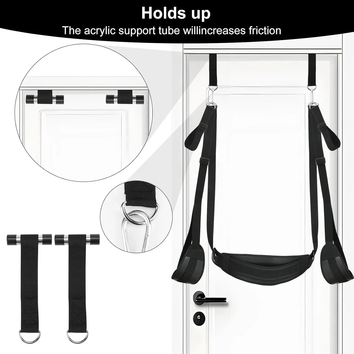 Sex Bondage BDSM Kit Bed Restraints Set Adjustable Hand Ankle Cuff Sex Restraints Straps Adult Sex Toys for Couples SM Games