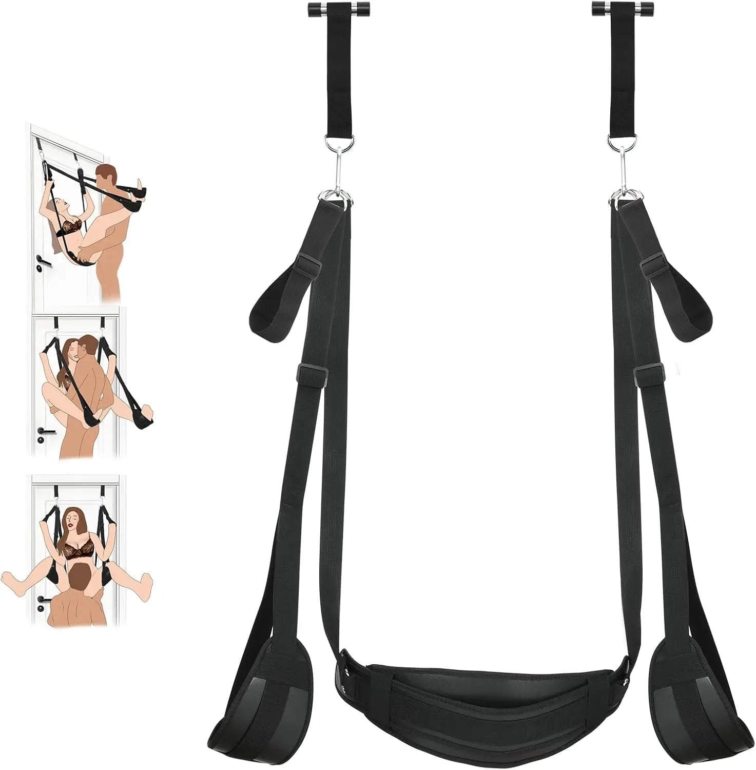 Sex Bondage BDSM Kit Bed Restraints Set Adjustable Hand Ankle Cuff Sex Restraints Straps Adult Sex Toys for Couples SM Games