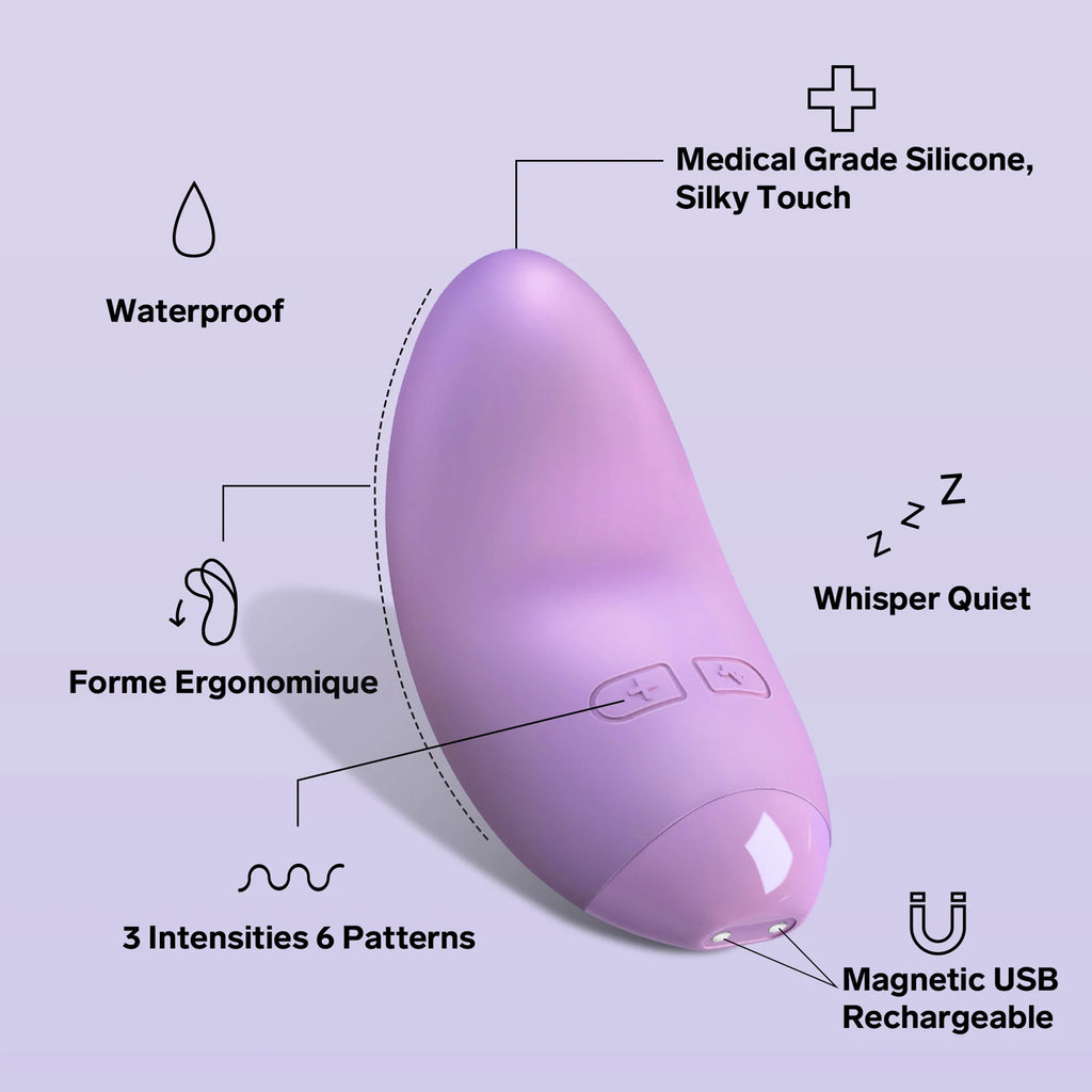 Mini Panties Dildo Vibrator Tongue-Shaped Female Cliterous Toy Portable Clitoris Stimulation Love Egg Adult Sex Toys for Couples