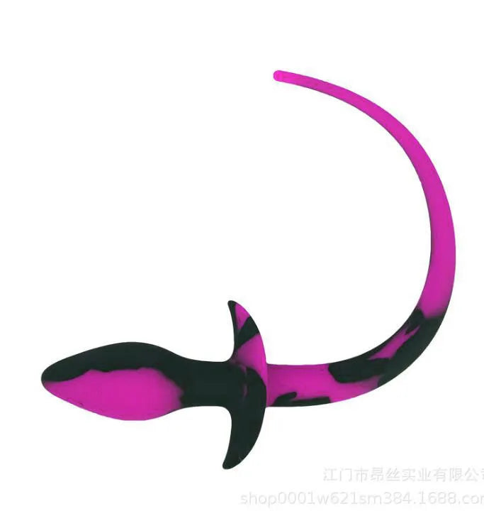 Pig tail silicone Butt plug sex toy adult product for woman,anal plug dog tails Slave cosplay submisson piggy girl Puppy Play