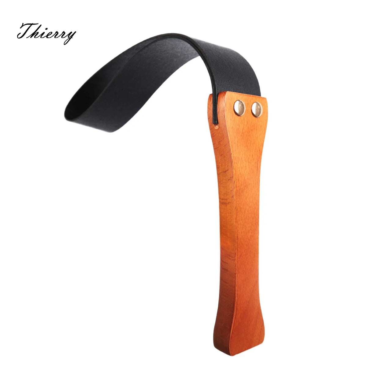 Thierry Flogger Leather Bdsm Whip Wooden Handle Spanking Paddle Slave Adult Sex Toys for Womans Bondage Restraints Whips