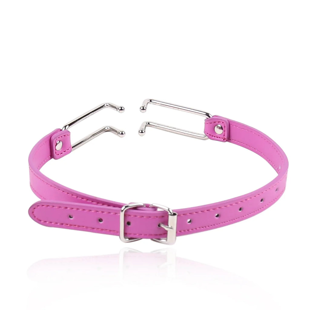 BDSM Harness Gag Spreader Open Mouth Gags Metal Claw Hook Force For Women Couples Slave Bondage Erotic Oral Sex Toys Accessories