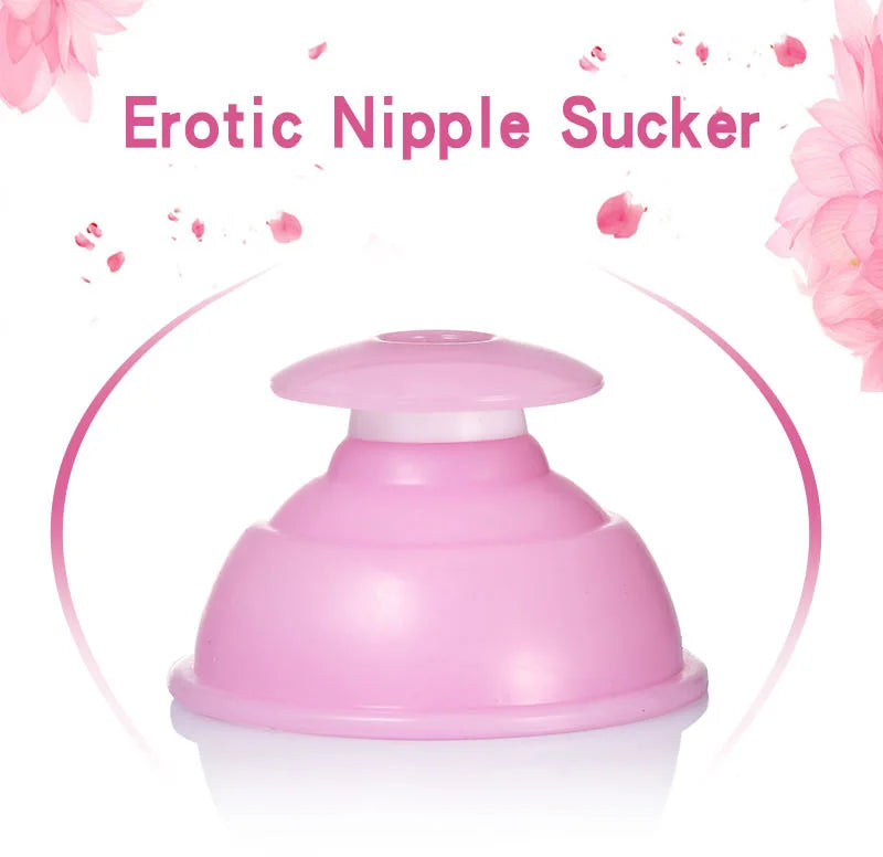 Nipple Sucker Vibrator With Brush Breast Nipple Pussy Clit Stimulation Massager Breast Enlargement Pump Adult Sex Toys For Women