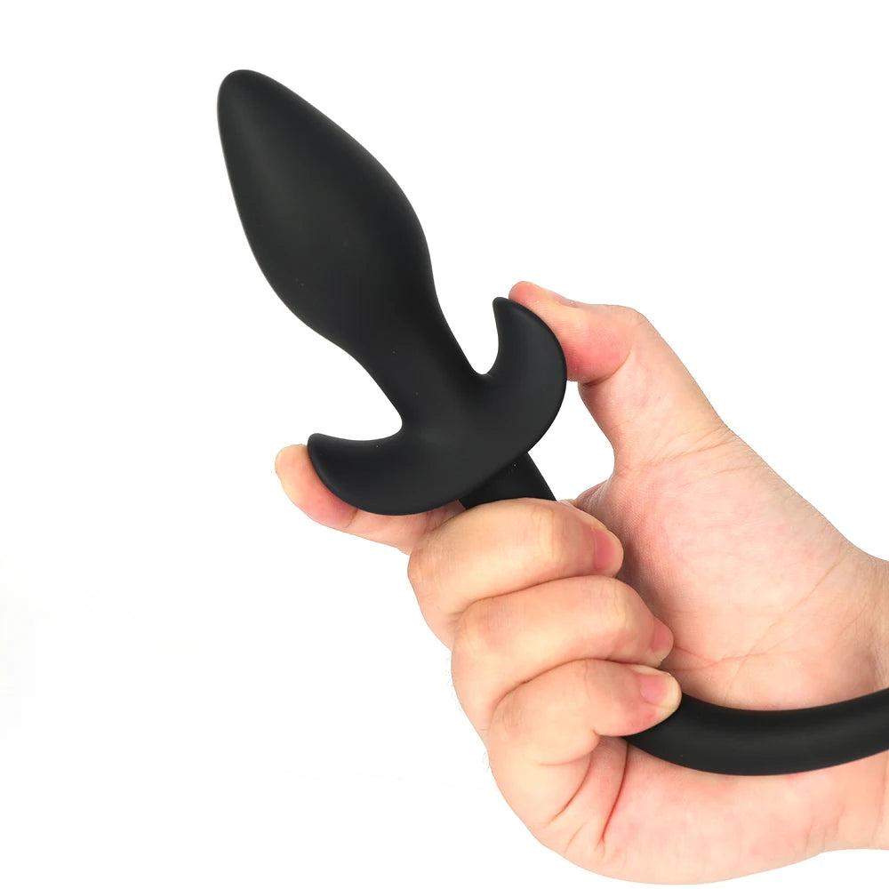 Dog Tail Anal Plug Silicone Butt Plug Puppy Play Anal Accessories Sex Toy for Adult18+ Woman Men Role Play Pup Tail Sex Shop Toy
