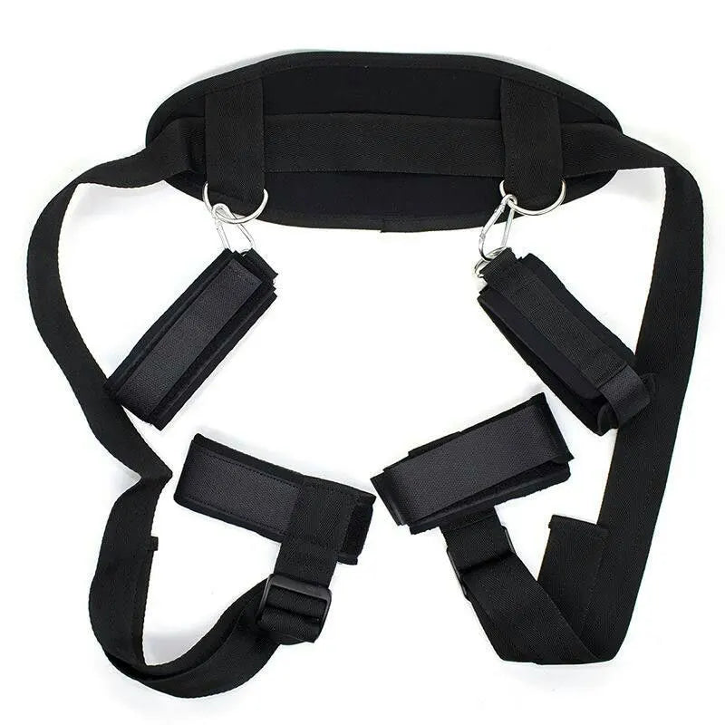 BDSM Bondage Gear Set Handcuffs Ankle Cuff Restraints Sex Toys for Women Men Couples Adult Games Erotic Furniture Accessories