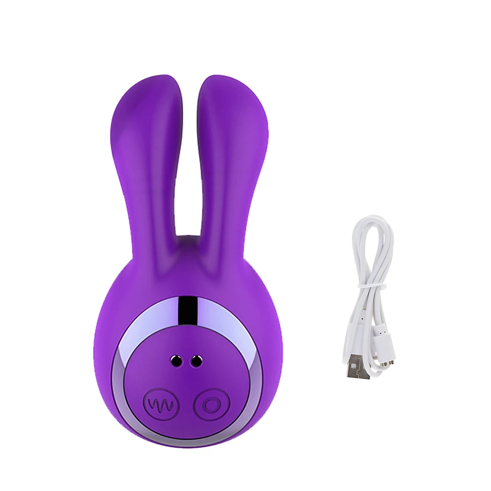 Nipple Sucking Vibrator Cute Rabbit Sex Toys for Woman 8 Modes Clitoris Stimulator G spot Licking Massager Female Masturbator