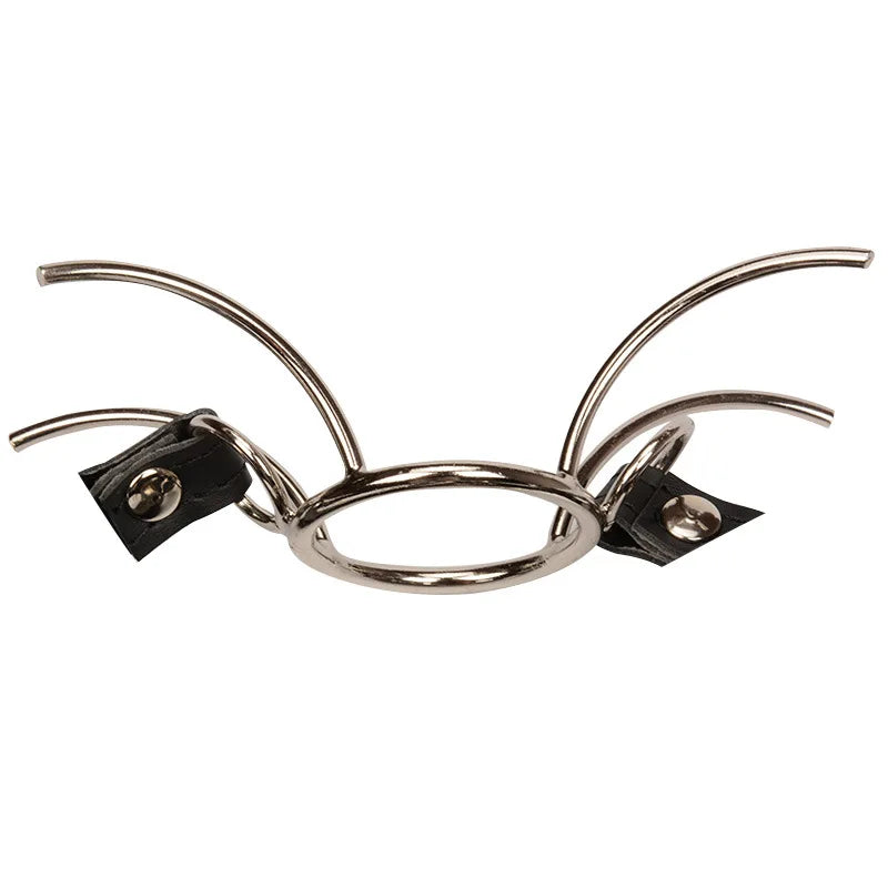 O Ring BDSM Bondage Strap Head Harness Adult Products Oral Fixation Open Mouth plug Gag Nose clip Sex Toys for Woman restraints