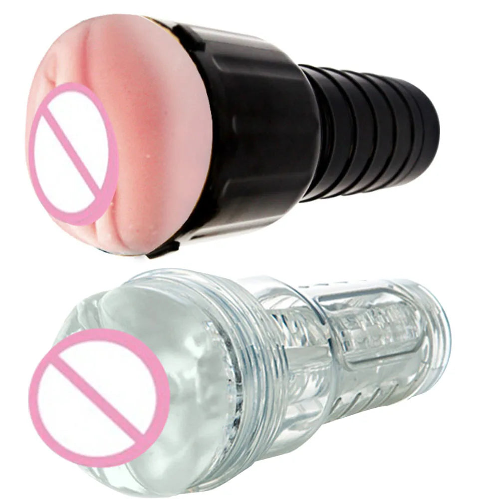 Vagina Real Pussy Aircraft Cup Male Masturbator Silicone Artificial Vagina Mouth  Oral Sex Masculino Erotic Toy Sex Toys for Men