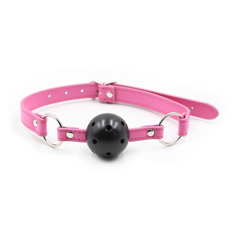 BDSM Oral Sex Toys Open Mouth Gag Ball Fetish Slave Bondage Restraints Belts with Mouth Gags Adult Sex Shop for Couples Game