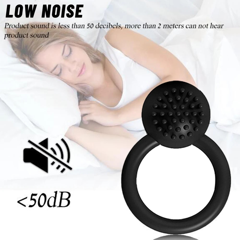Male Masturbator chastity sextoy sensualex men novelty toys Rechargeable 10 vibration modes Ejaculation delay cock ring  sextoy