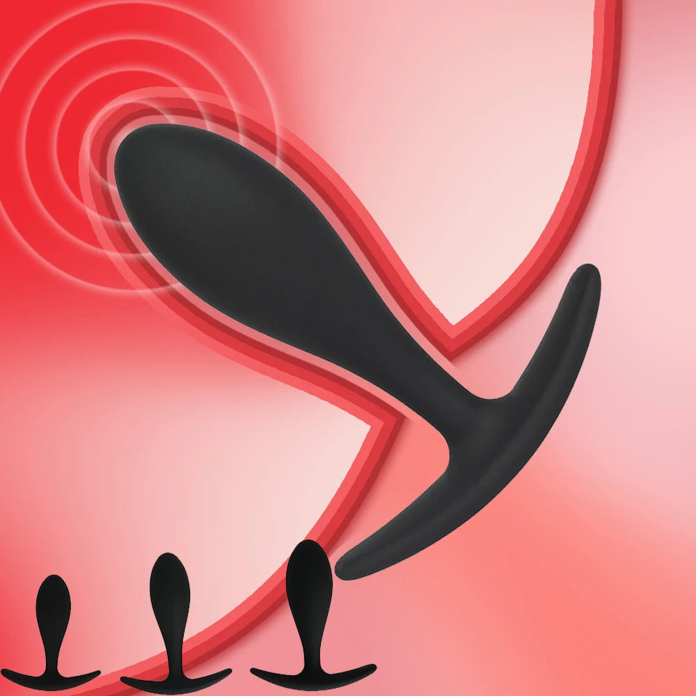 Silicone Anal Plug For Women Men Prostate Massager Anus Masturbator Butt Plug Anal Plug Dilator Buttplug No Vibrator Sex Shop