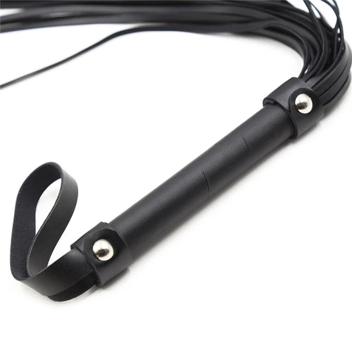 58CM Spanking PU Leather Bondage Whip with Sword Handle Lash Fetish Flogger Horse Adult BDSM Slave Sex Toys Slave Punish Erotics