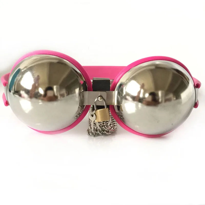 Stainless Steel Bra Breast Bondage Limit Chastity Belt Bdsm Products Cosplay Adult Games Sex Toys For Women Restraints