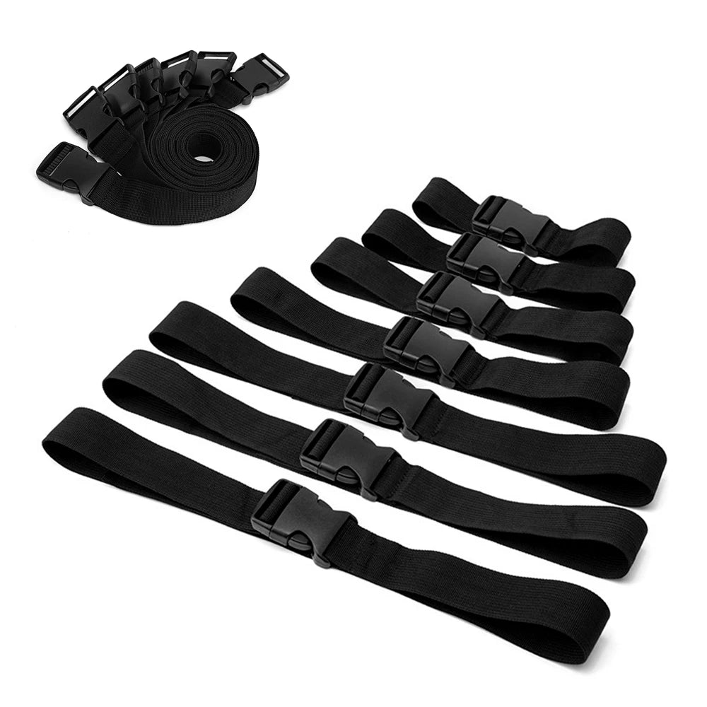 EXVOID 7PCS/Set Harness Strap Handcuffs Slave SM Bondage Belt BDSM Bondage Rope Fetish Adult Sex Toys For Couples Restraints
