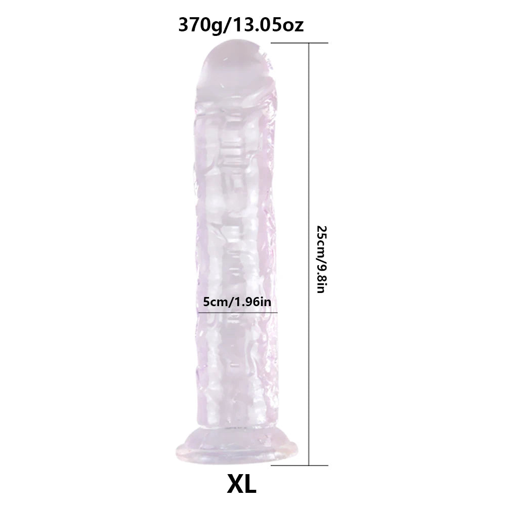 Jelly Dildo 6 sizes Penis Adjustable Strapon Dildo Realistic Sex Toys For Lesbian Women Couples Suction Cup Dildo Pants