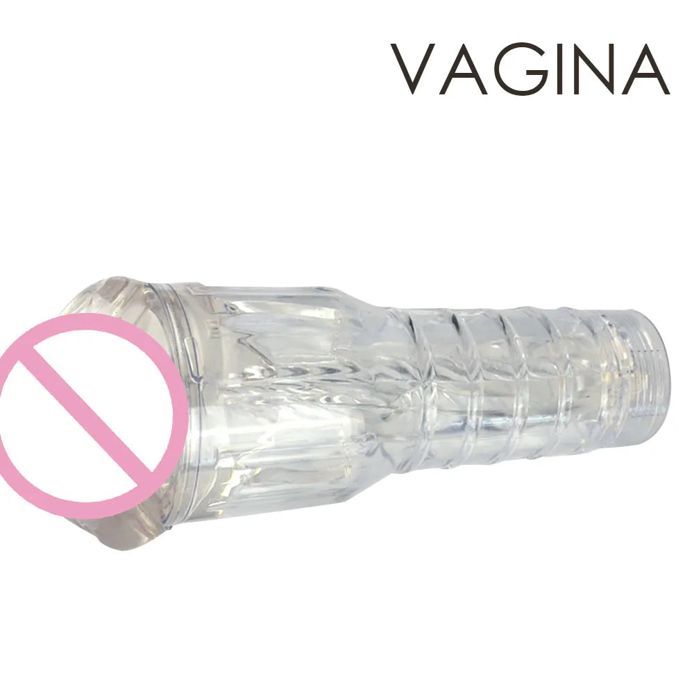 Vagina Real Pussy Aircraft Cup Male Masturbator Silicone Artificial Vagina Mouth  Oral Sex Masculino Erotic Toy Sex Toys for Men