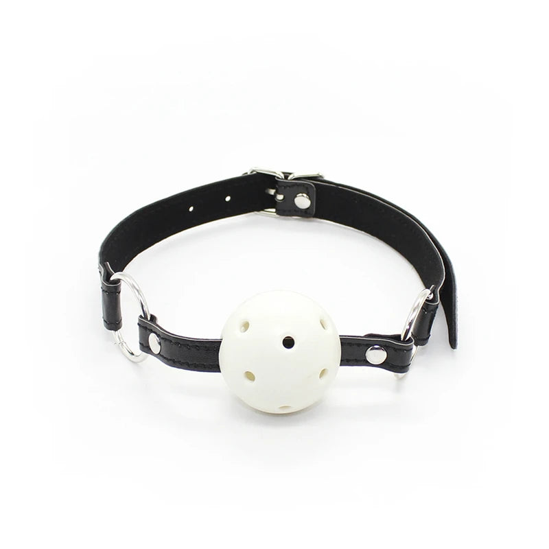BDSM Oral Sex Toys Open Mouth Gag Ball Fetish Slave Bondage Restraints Belts with Mouth Gags Adult Sex Shop for Couples Game