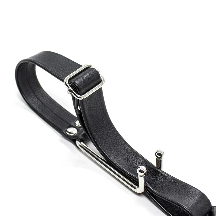 BDSM Harness Gag Spreader Open Mouth Gags Metal Claw Hook Force For Women Couples Slave Bondage Erotic Oral Sex Toys Accessories