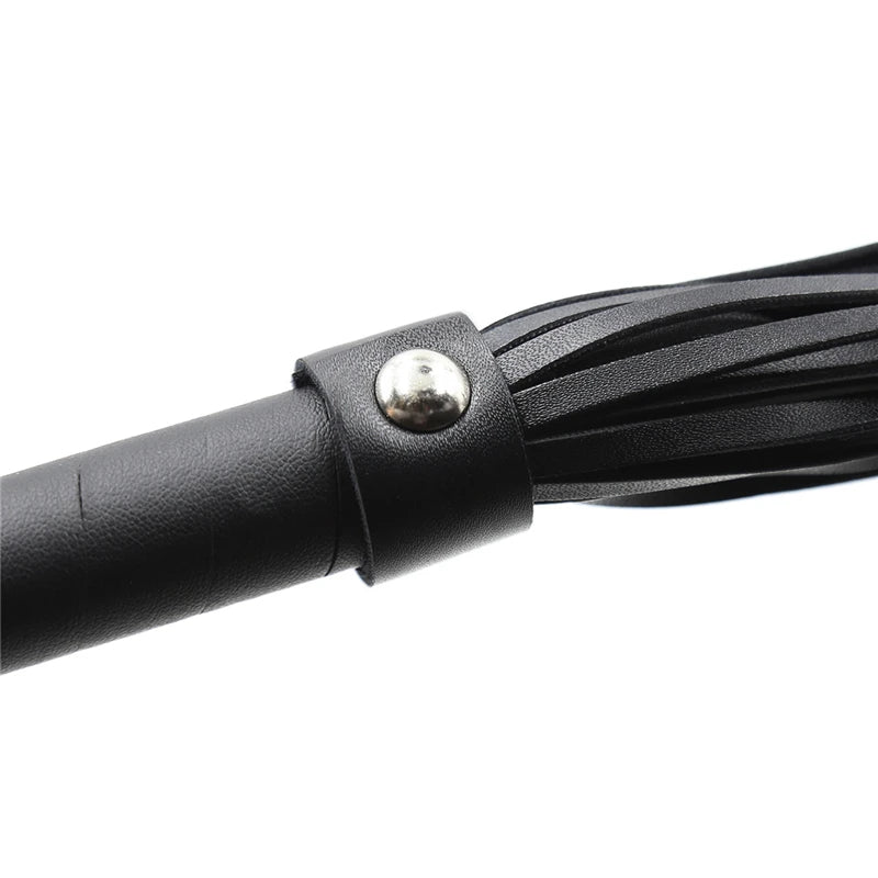 58CM Spanking PU Leather Bondage Whip with Sword Handle Lash Fetish Flogger Horse Adult BDSM Slave Sex Toys Slave Punish Erotics