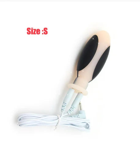 Electro Shock Big Anal Plug Penis Cock Ring Nipple Sucker Adult Game Sex Toys For Women Men Electric Shock Masturbation Orgasm