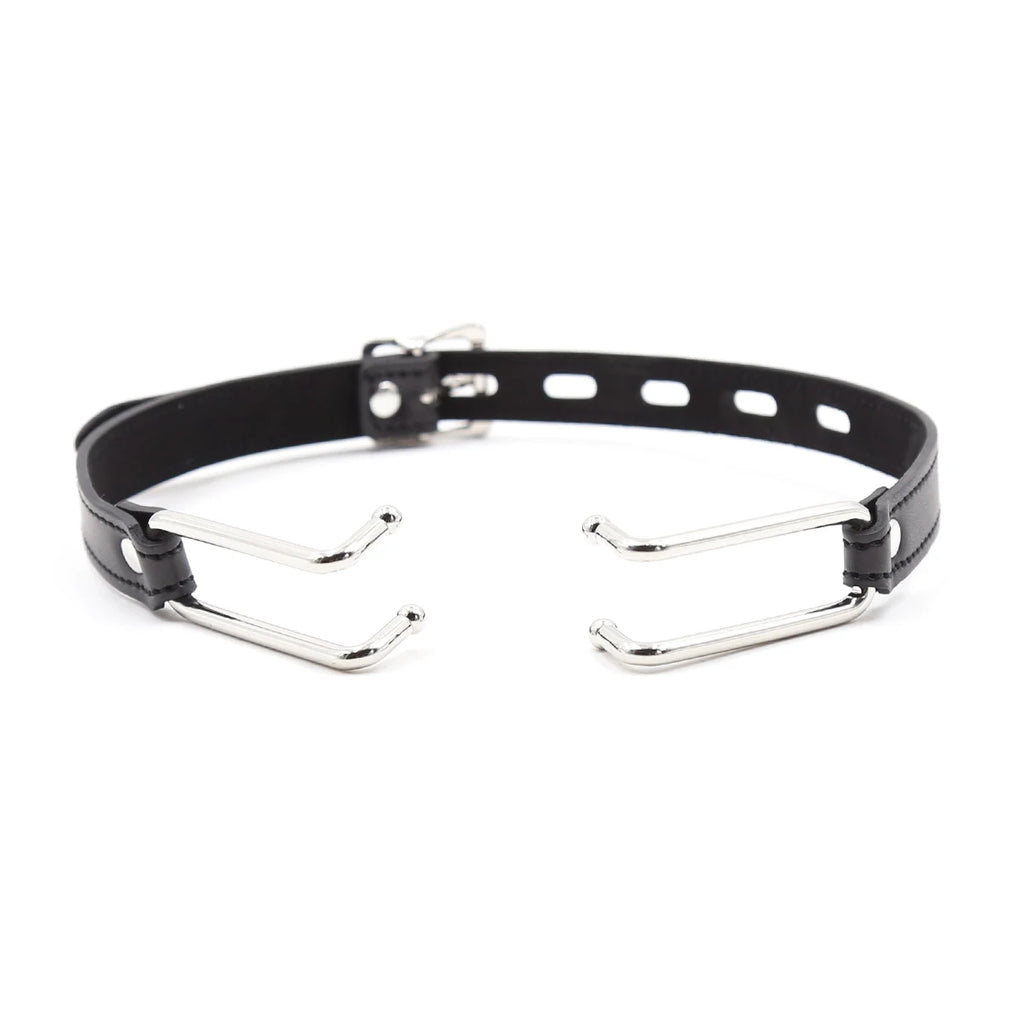 BDSM Harness Gag Spreader Open Mouth Gags Metal Claw Hook Force For Women Couples Slave Bondage Erotic Oral Sex Toys Accessories