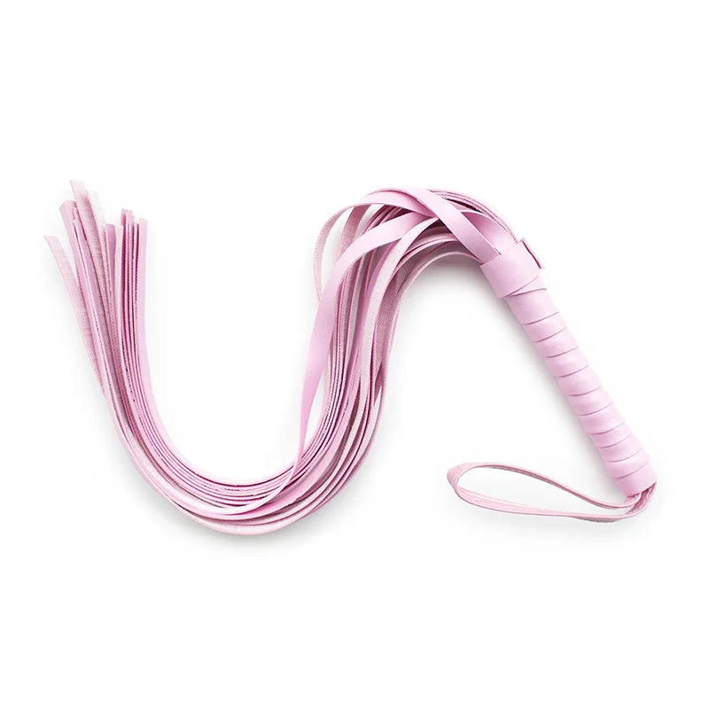 Restraint Flogger Adult Whip BDSM Sex Play Paddle with Tassels Role Play Slaves Punishment Spanking Whip for Couples Gay Flirt