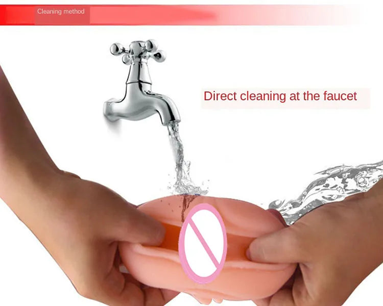 Vagina Real Pussy Aircraft Cup Male Masturbator Silicone Artificial Vagina Mouth  Oral Sex Masculino Erotic Toy Sex Toys for Men