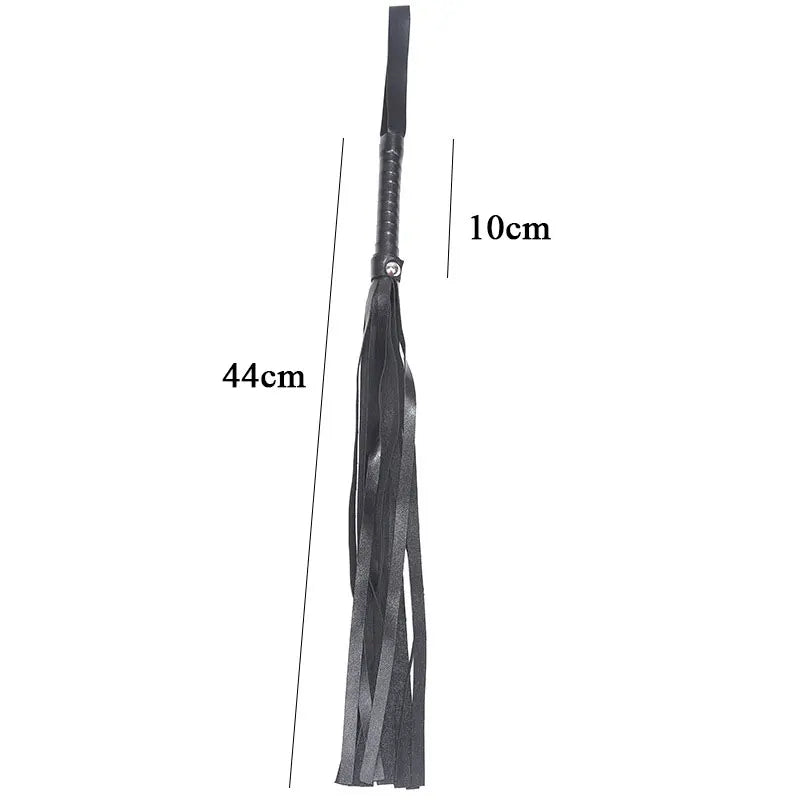 Restraint Flogger Adult Whip BDSM Sex Play Paddle with Tassels Role Play Slaves Punishment Spanking Whip for Couples Gay Flirt