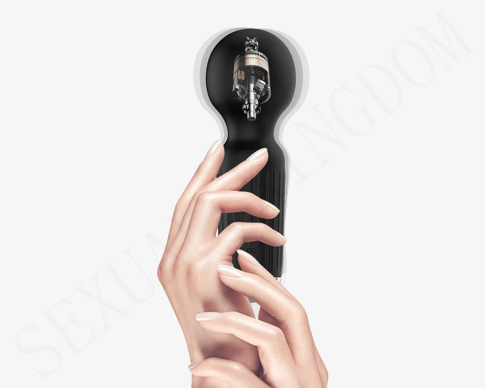 Strong Motors Vibrators Mini AV Wand 20 Modes Sticks Small Portable G-spot Clitoral Stimulator Female Masturbator Adult Sex Toys