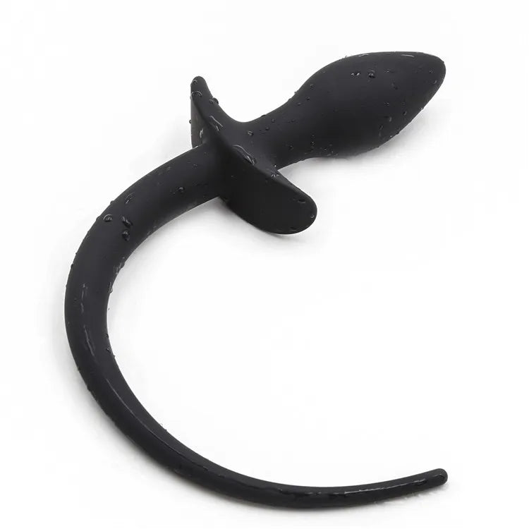 Dog Tail Anal Plug Silicone Butt Plug Puppy Play Anal Accessories Sex Toy for Adult18+ Woman Men Role Play Pup Tail Sex Shop Toy