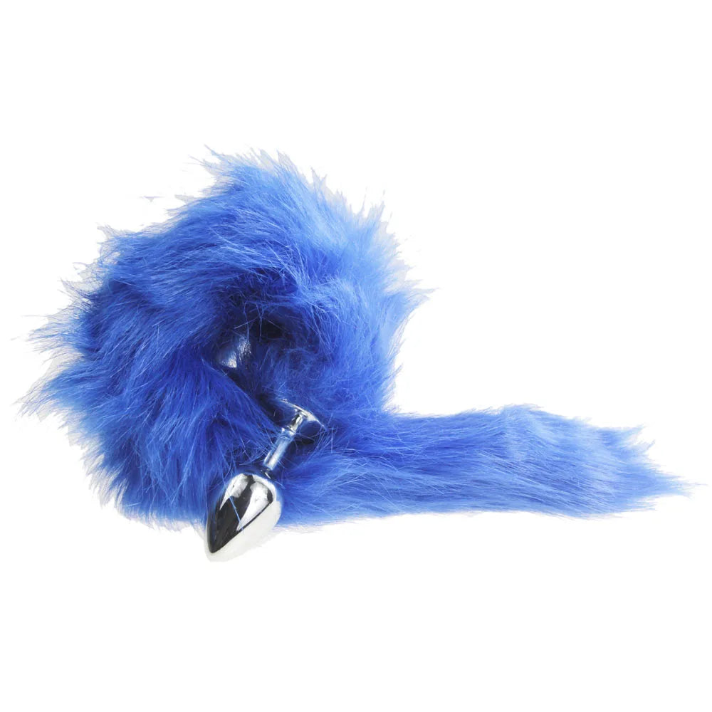 bdSM Dog Fox Tail Anal Plug sexy Toys Metal Fake Furry Butt Plug BDSM Flirt Anus Plug For Women role Games Product For Couples