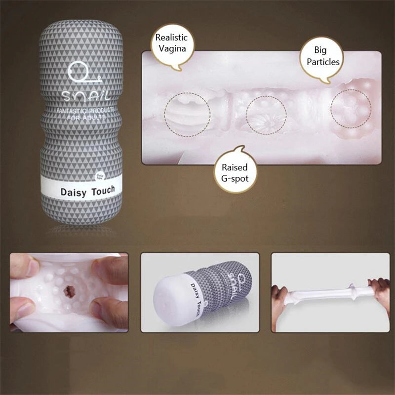 Realistic Vagina Anal Male Masturbator Silicone Soft Tight Pussy Erotic Adult Toys Penis Sex Toys For Men Masturbatings