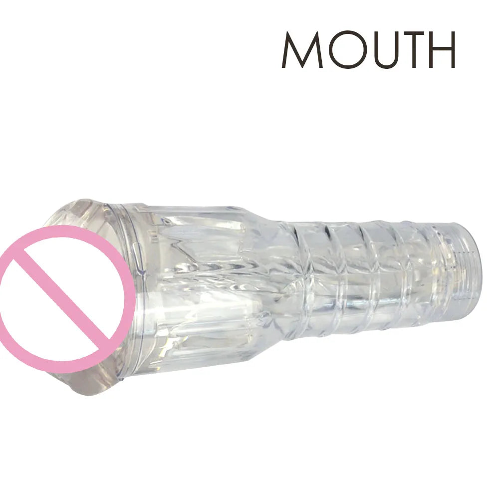 Vagina Real Pussy Aircraft Cup Male Masturbator Silicone Artificial Vagina Mouth  Oral Sex Masculino Erotic Toy Sex Toys for Men