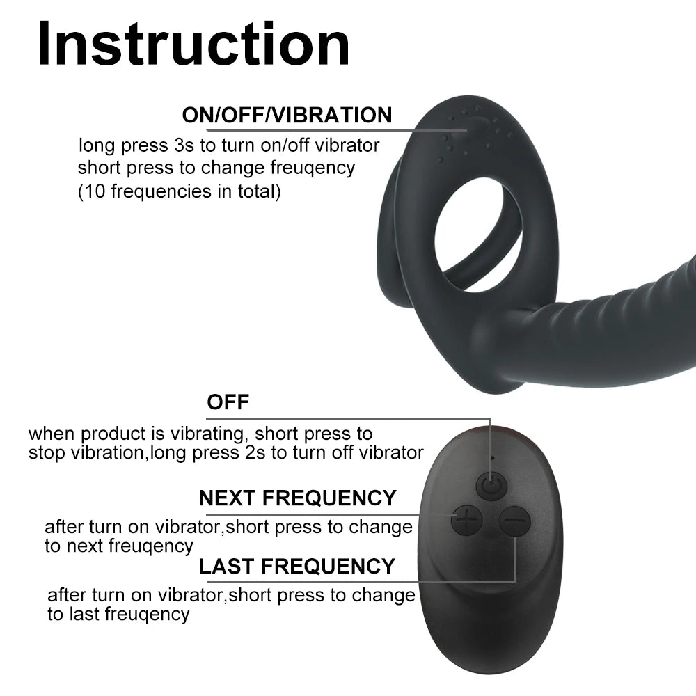 Double Penetration Penis Strapon Dildo Sex Toys For Women Man Strap On Penis Anal Beads Plug Adult G Spot Toys For Adults 18