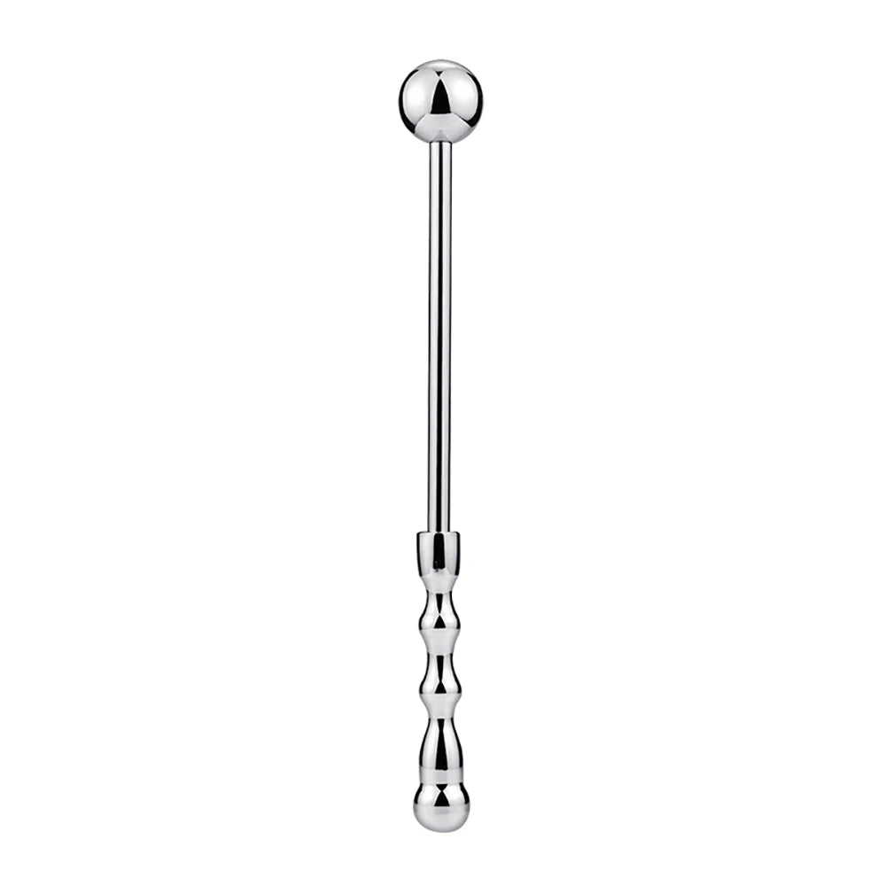 Male Stainless Steel Anal Plug Butt Anal Beads G Spot Wand Male Prostate Massage Stick Double Dildo Vagina Adult Sex Toys