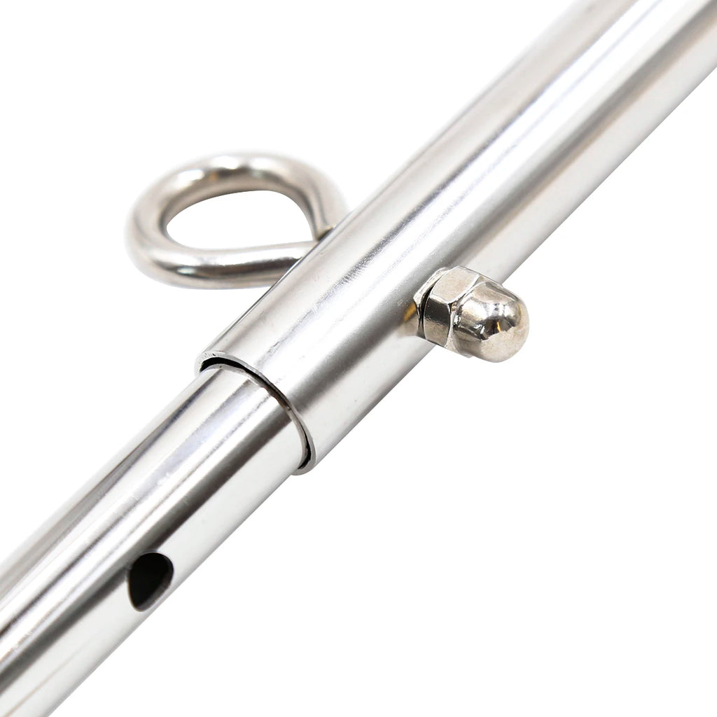 BDSM Stainless Steel Removable Adjustable Spreader Bar Rack for Handcuffs Ankle Cuffs Slave Bondage Adult Games Sex Toys