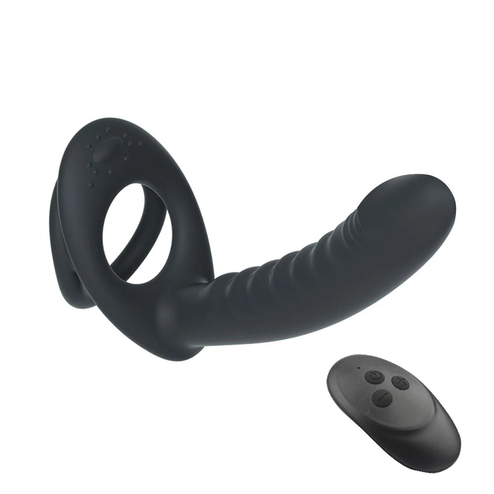 Double Penetration Penis Strapon Dildo Sex Toys For Women Man Strap On Penis Anal Beads Plug Adult G Spot Toys For Adults 18