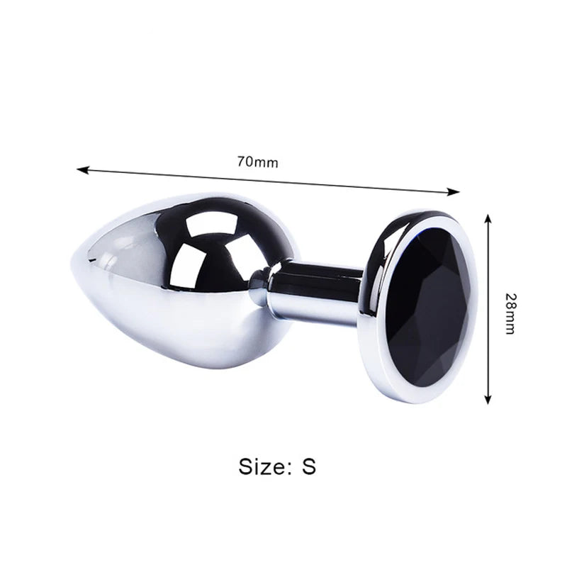 Sex Vibrator Metal Anal Toys For Women Adult Sex Products For S Men Butt Plug Stainles Steel Anal Plug Sex Toys Anal DildoToys