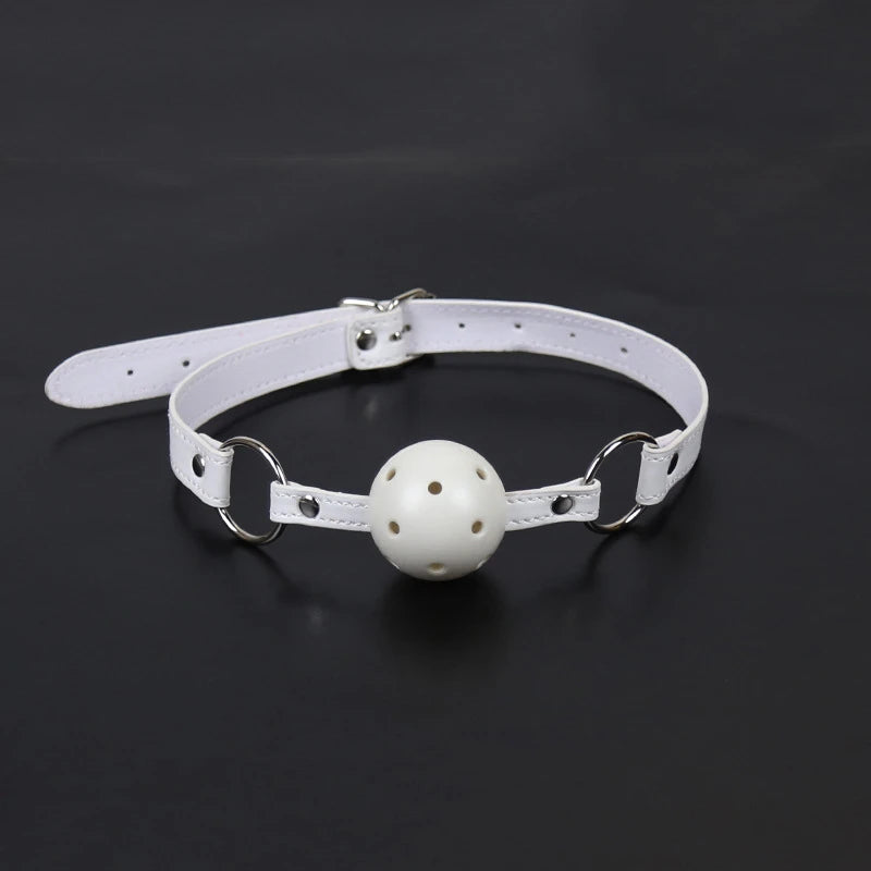 BDSM Oral Sex Toys Open Mouth Gag Ball Fetish Slave Bondage Restraints Belts with Mouth Gags Adult Sex Shop for Couples Game