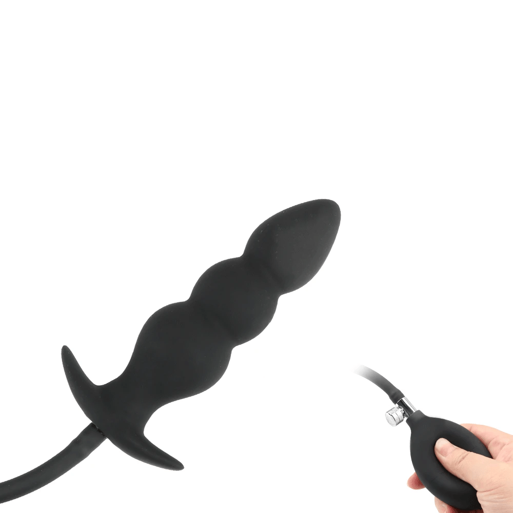 Inflatable Anal Plug Butt Dilator Sex Toys For Adults Games Men Women Dildo Vaginal Expander Couples Bondage Set Erotic Products
