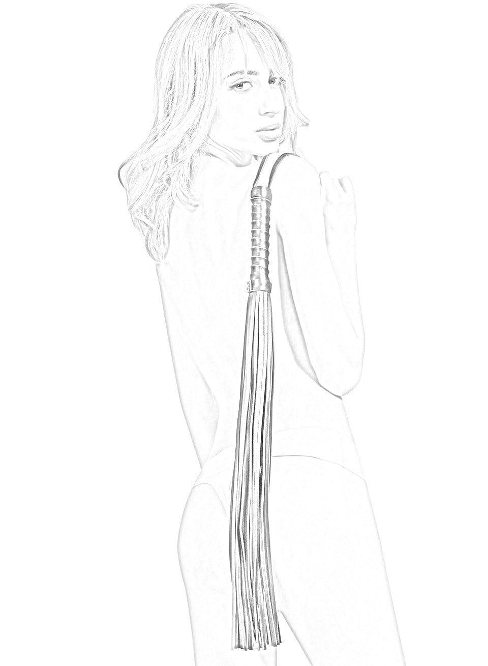 Slave Soft Leather Whip Adult Games BDSM Flogger Bondage Gear Sex Toys Flirt Couple Erotic Fetish Stimulates Queen Whips Cosplay
