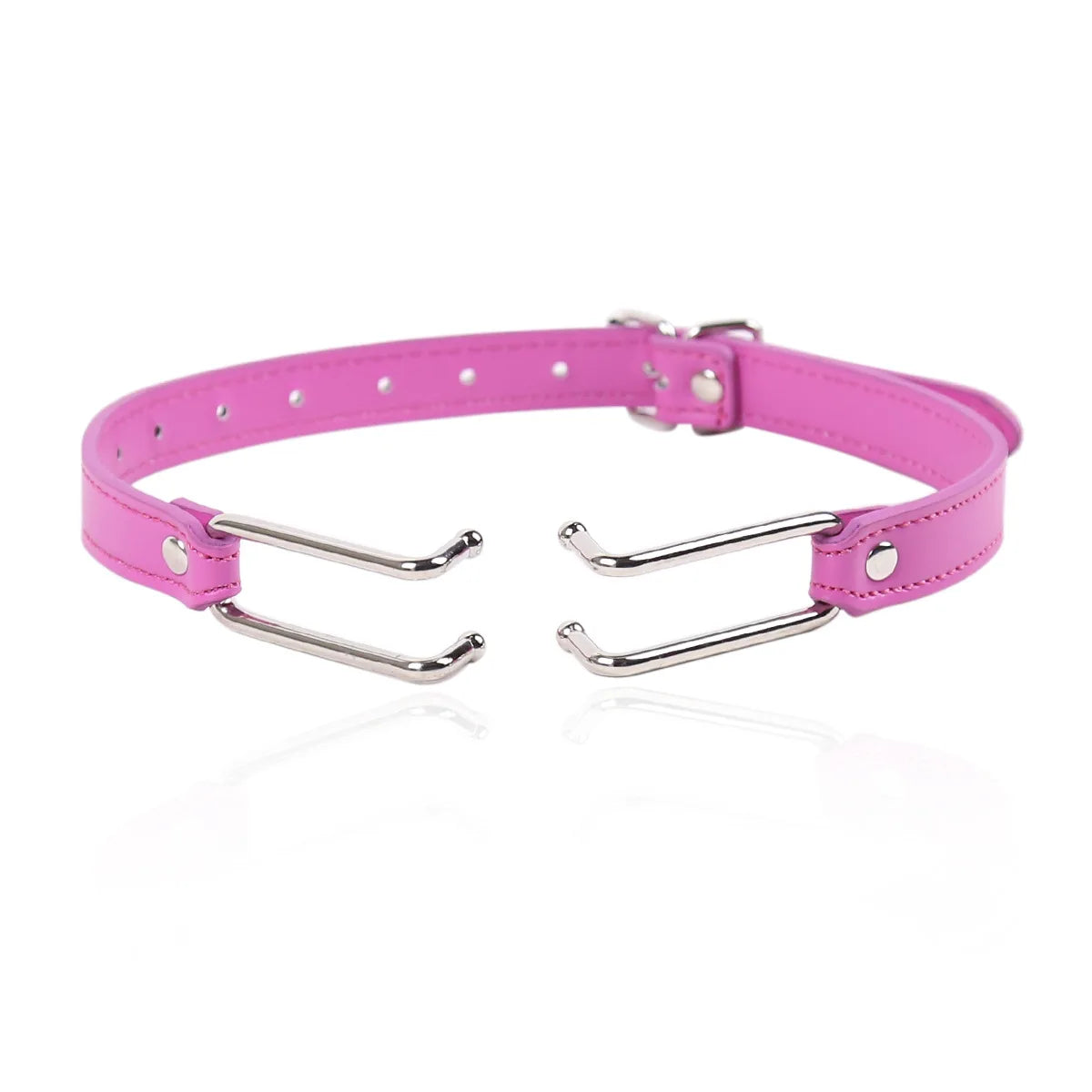 BDSM Harness Gag Spreader Open Mouth Gags Metal Claw Hook Force For Women Couples Slave Bondage Erotic Oral Sex Toys Accessories