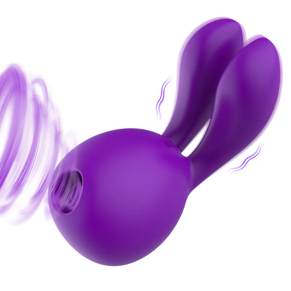Nipple Sucking Vibrator Cute Rabbit Sex Toys for Woman 8 Modes Clitoris Stimulator G spot Licking Massager Female Masturbator