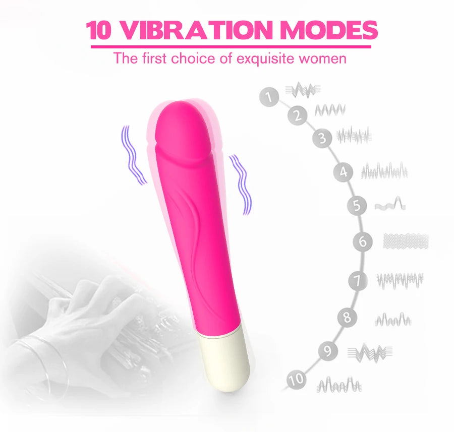 Erotic G Spot Sex Toys for Women Dildo Vibrators for women Vibrating Female Clitoris Stimulator Adult Sex Products for Woman