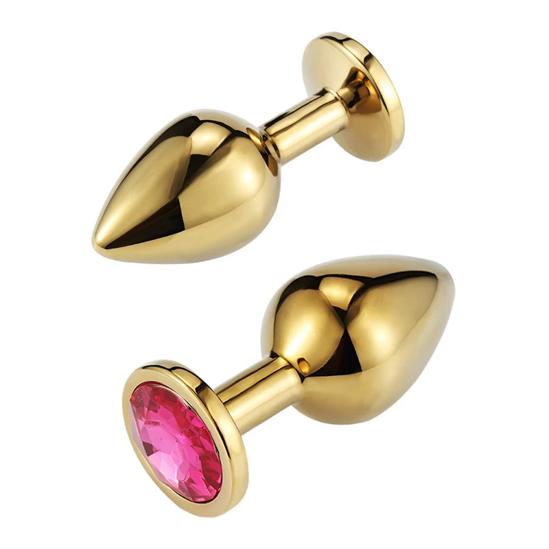 3 Size Anal plug S/M/L Stainless Steel Metal Anal Plug Sex Toys for Adults Female/Male Dildo Anal toys Women Men Gay Butt Plug