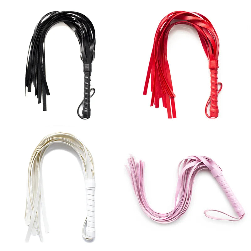 Erotic Sex Toys For Women Men Couples Adults Games Products BDSM Bondage Restraint Set Fetish Handcuffs Leather Whip Spanking