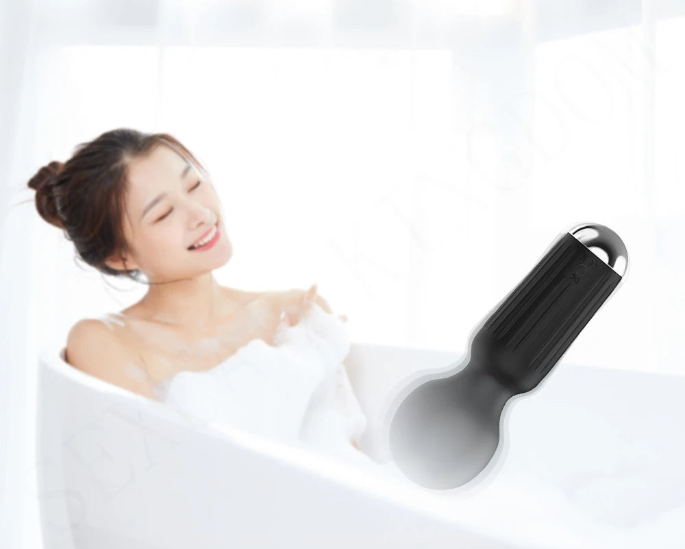 Strong Motors Vibrators Mini AV Wand 20 Modes Sticks Small Portable G-spot Clitoral Stimulator Female Masturbator Adult Sex Toys