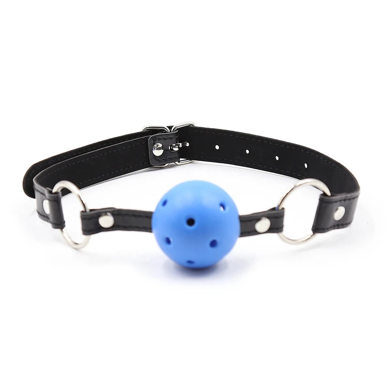 BDSM Oral Sex Toys Open Mouth Gag Ball Fetish Slave Bondage Restraints Belts with Mouth Gags Adult Sex Shop for Couples Game