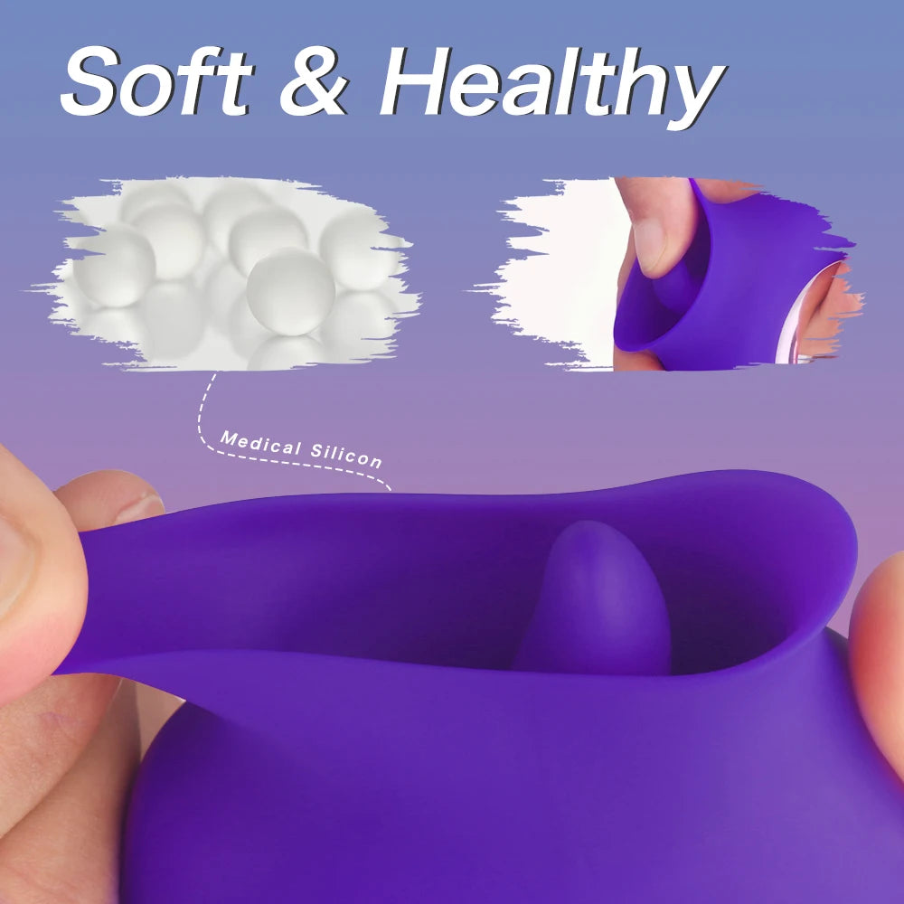 Vibrator for Women G-Spot Licking Dildo Clit Nipple Stimulator Oral Tongue Pussy Vagina Sex Toys for Women Female Masturbation